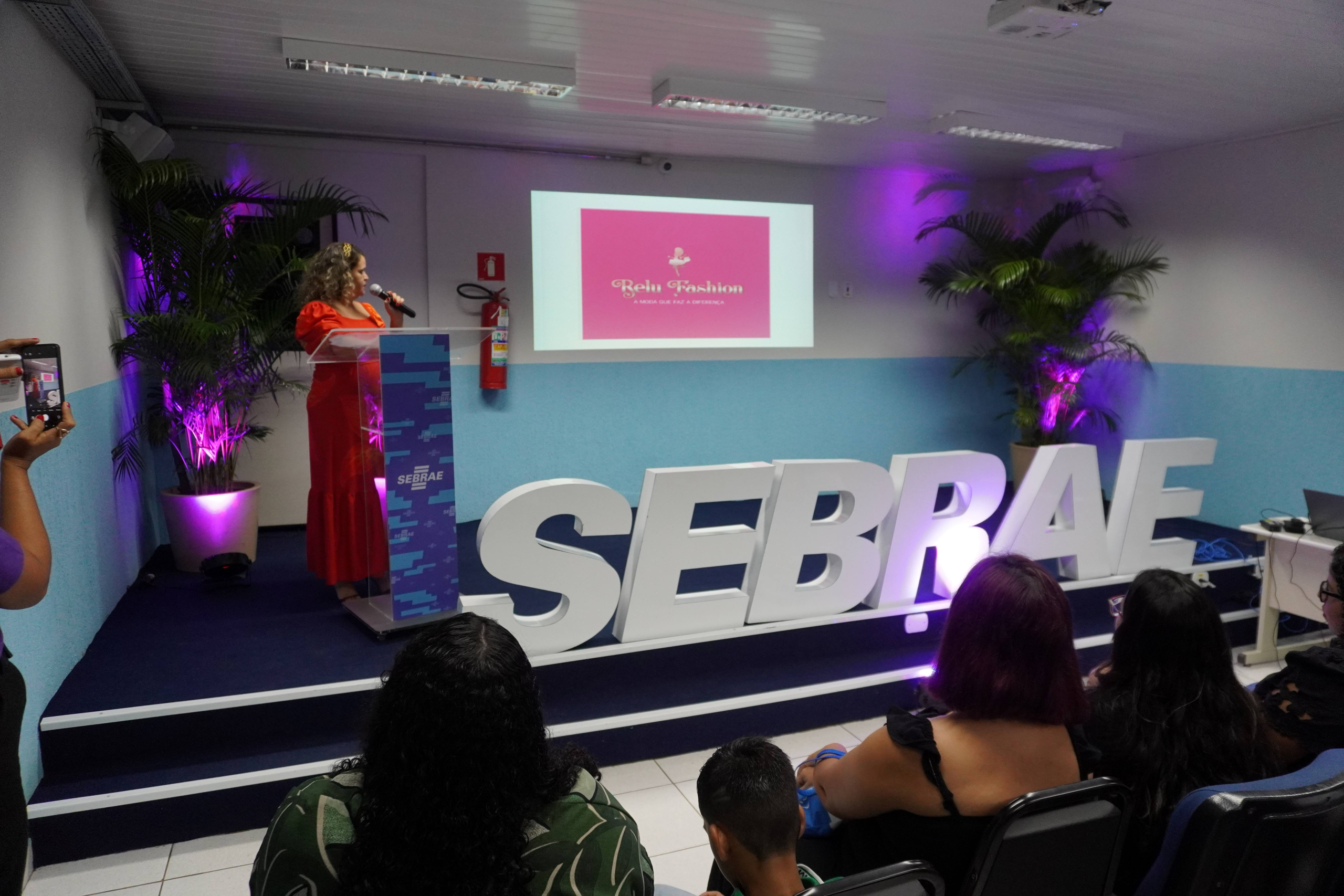 Interlocutora do programa Sebrae Delas em Rondônia, Adriana Duarte.