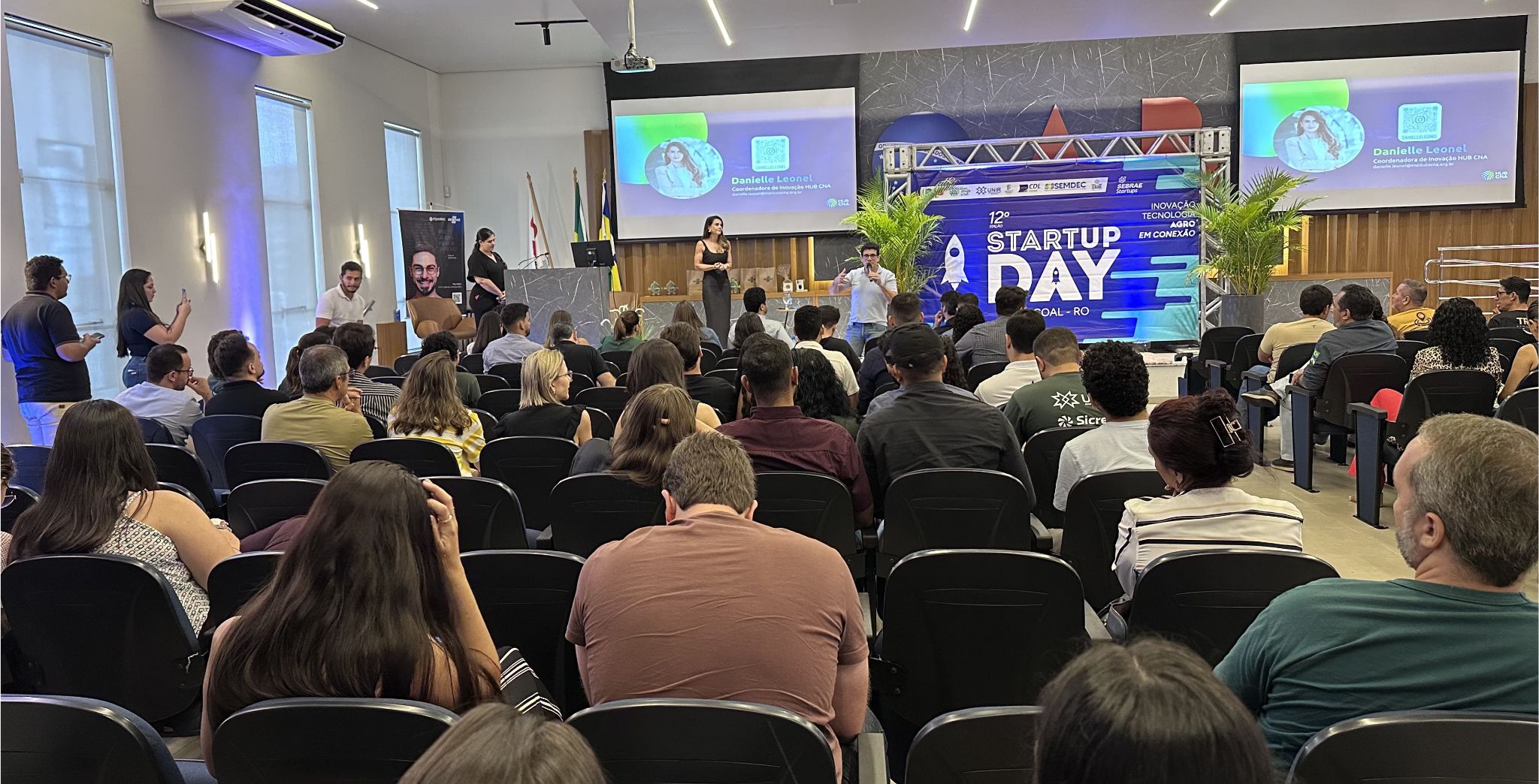 Especialistas compartilham insights sobre inova&ccedil;&atilde;o e o futuro do agroneg&oacute;cio durante o Startup Day em Cacoal