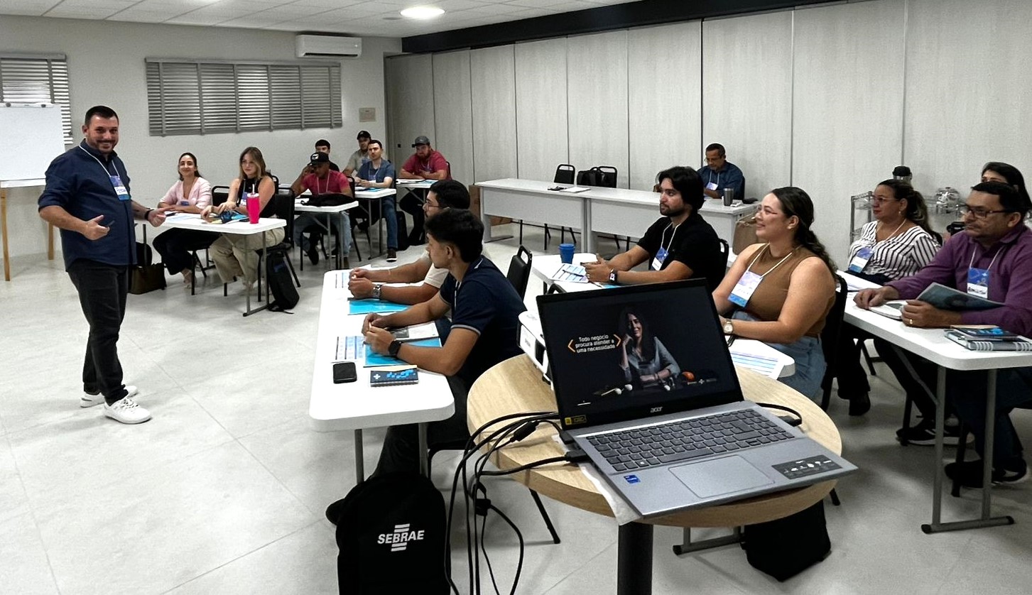 Momentos da imersão que refletem a intensidade do programa e inspiram as novas turmas previstas para 2026 em Rondônia, promovidas pelo Sebrae.