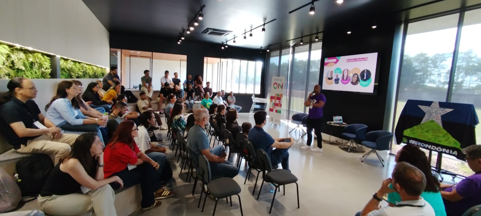 Conexões, ideias e trocas marcaram o StartupON Vilhena, que fortaleceu o ecossistema de inovação no interior de Rondônia. \ Fotos: Sebrae RO.