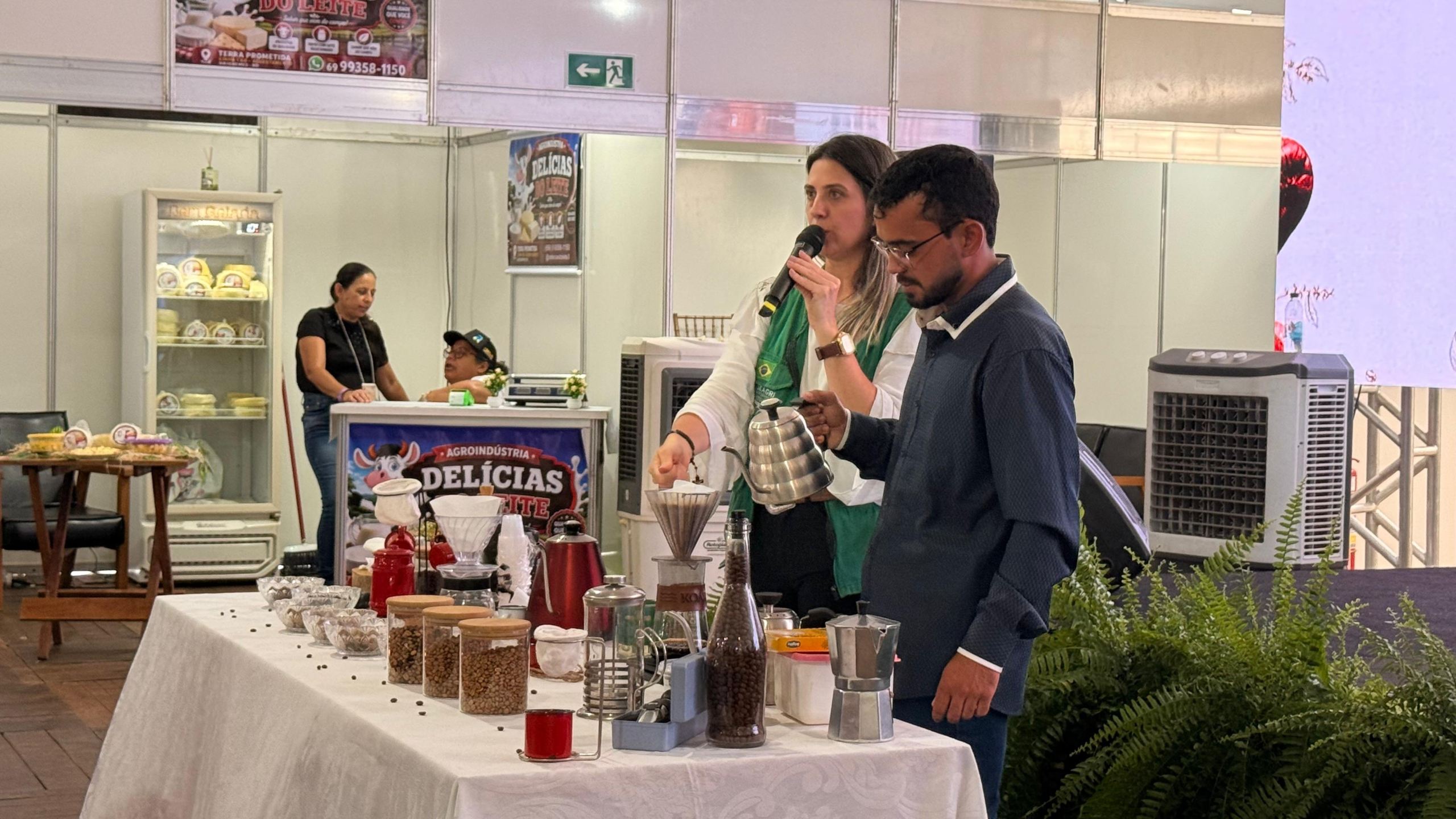 Festivais do Chocolate, Café, Queijos e Geleias valorizaram produtos regionais e aproximaram produtores e consumidores durante a Agroari e a Expoari 2026.