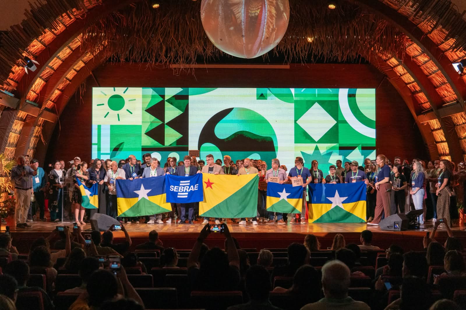 Mais de 80 empreendedores, startups e lideranças representaram Rondônia no Summit. | Foto: Organização.
