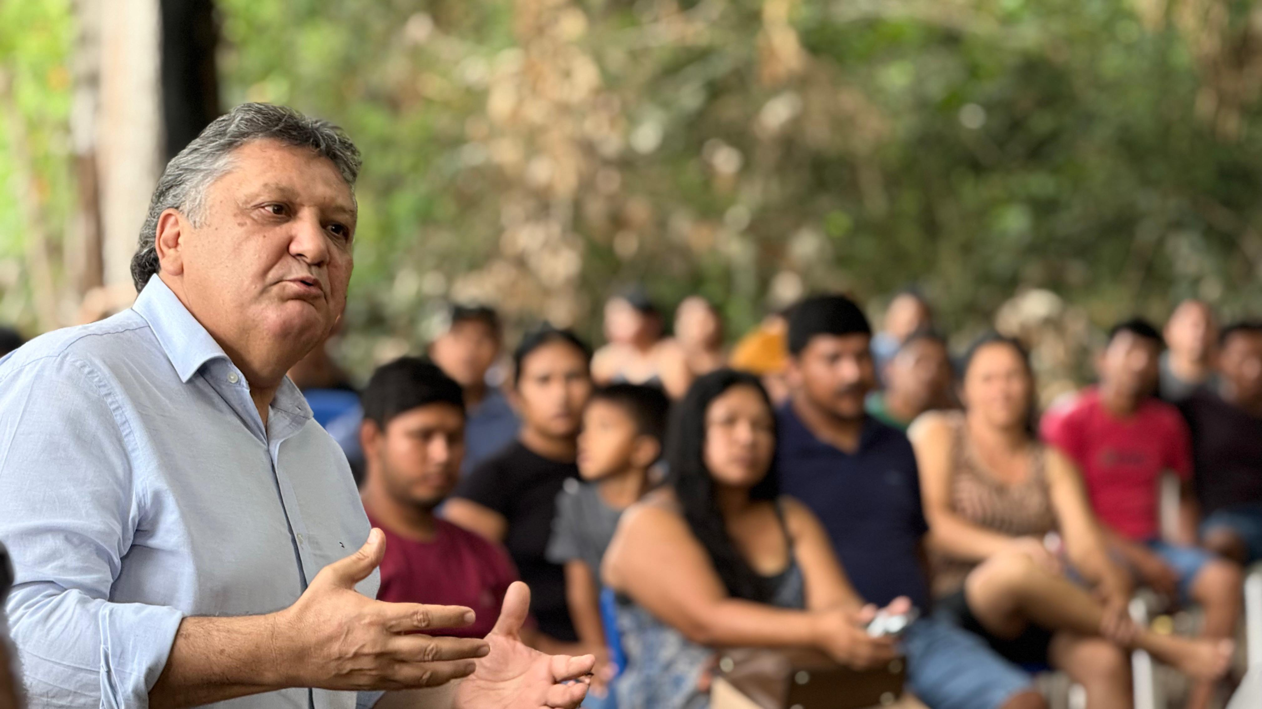 Durante o encerramento da capacita&ccedil;&atilde;o, Jos&eacute; Alberto An&iacute;sio destacou o potencial do empreendedorismo para ampliar a gera&ccedil;&atilde;o de renda e fortalecer a economia das comunidades ind&iacute;genas.